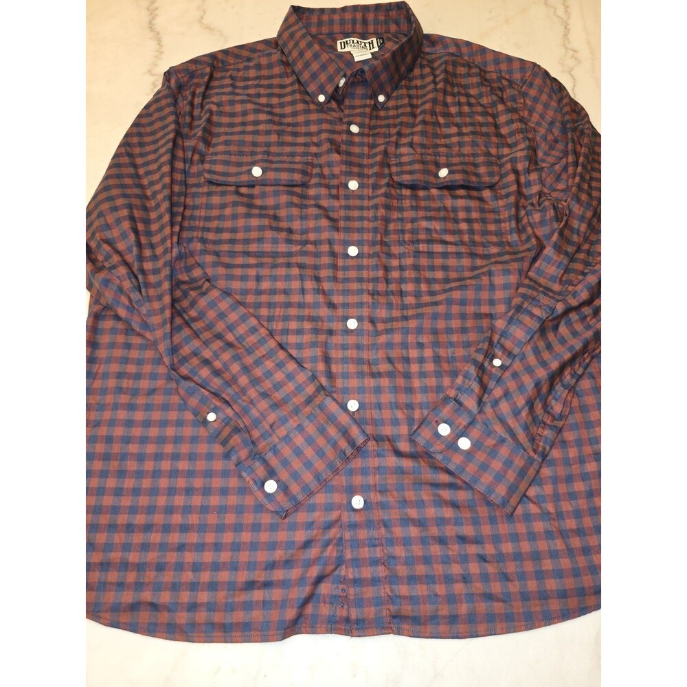 Lot Of 3 Duluth Trading Soft skills Mens Untucked Button Down Shirts Size 2XL - Picture 8 of 12